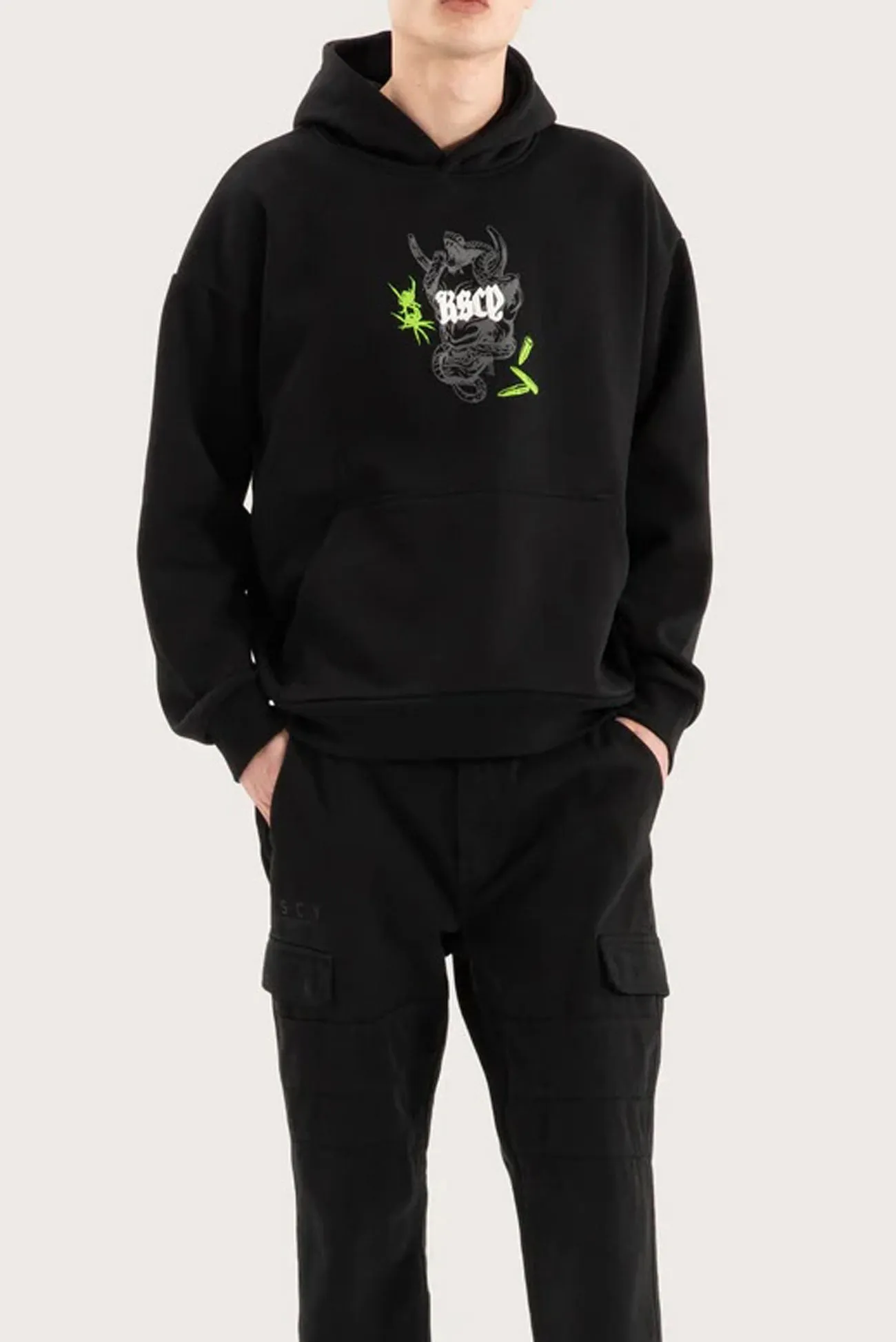Storm Ready Gear Wither Oversized Hoodie Jet Black