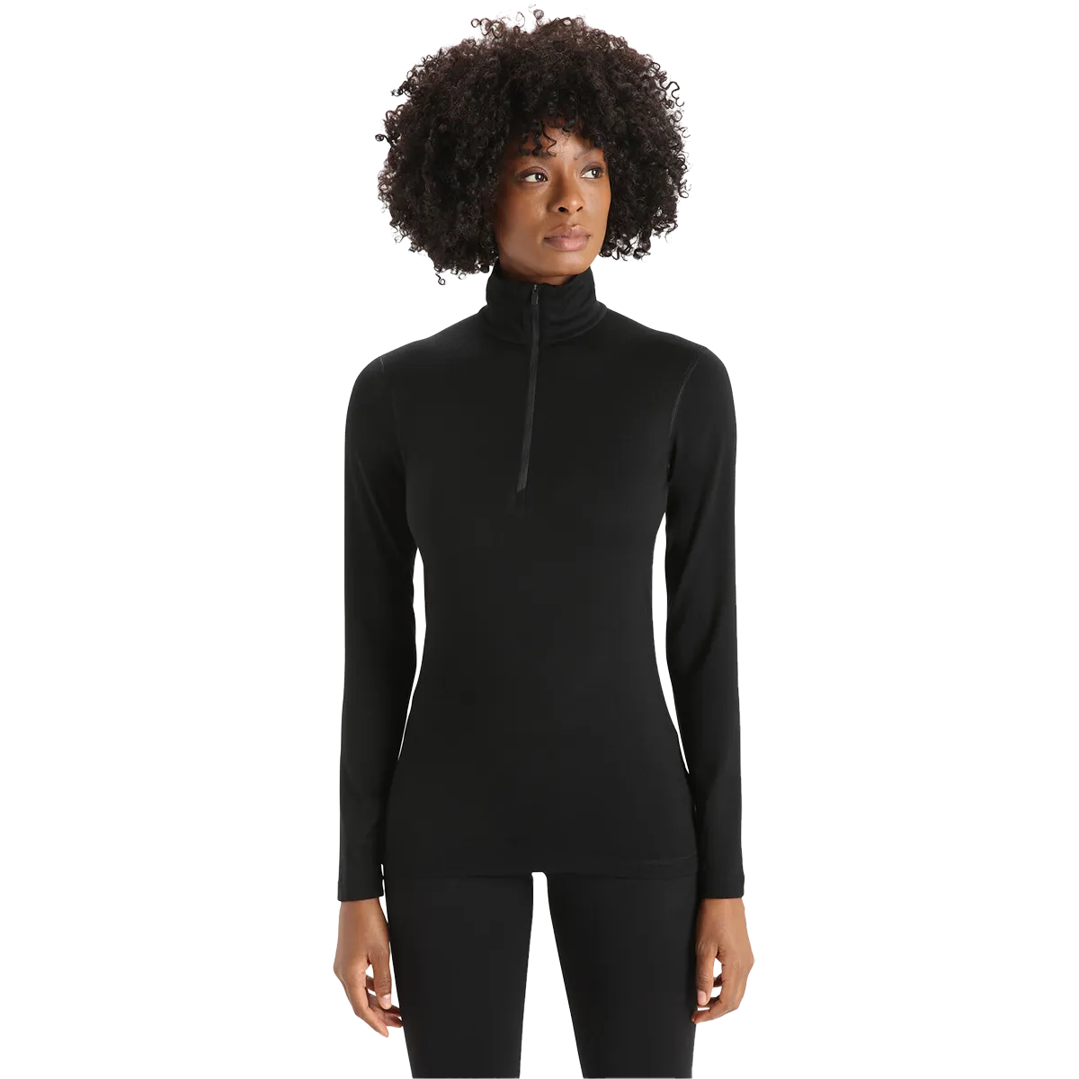 Stretch Fit Women's 200 Oasis Long Sleeve 1/2 Zip