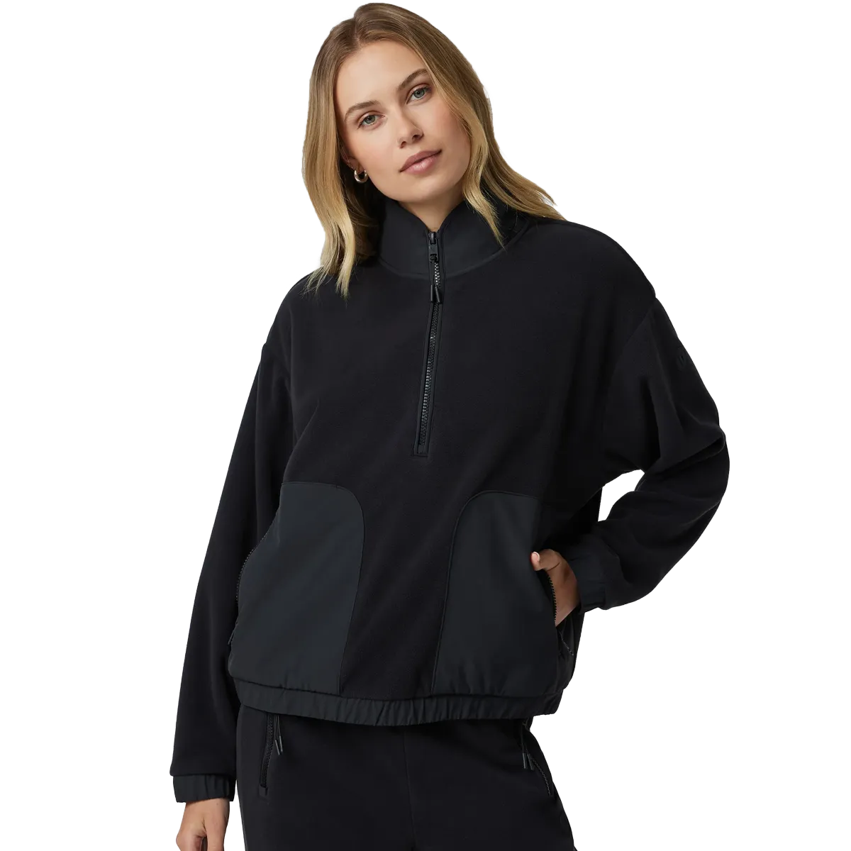 Women's Aspen Half Zip Easy Care Finish Crisp Clean Fit