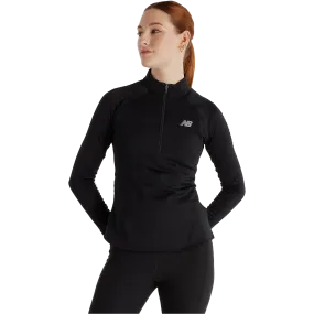 Women's Athletics Heat Grid 1/2 Zip Tubular Body Construction
