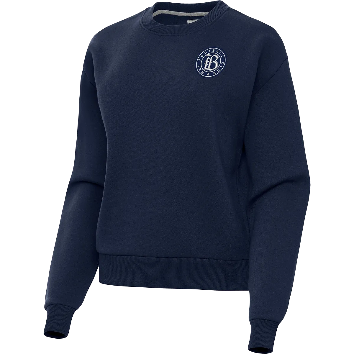 Simple Dress UPF Protective Fabric Women's Bay FC Antigua Victory Pull Over Sweatshirt