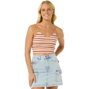 Hydrophobic Surface Treatment UltraSoft Lining Women's Bobbi Stripe Cami