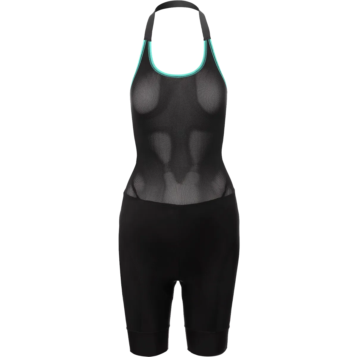 Sustainable Material Blend Women's Chrono Elite Halter Bib Short