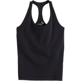 Women's Clean Lines Racerback WrinkleResistantTextile Wide Shoulder Cut