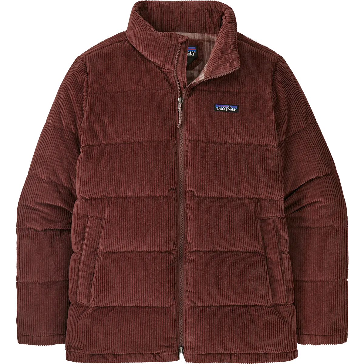 Women's Cord Fjord Coat Hidden Storage Compartment Functional Look