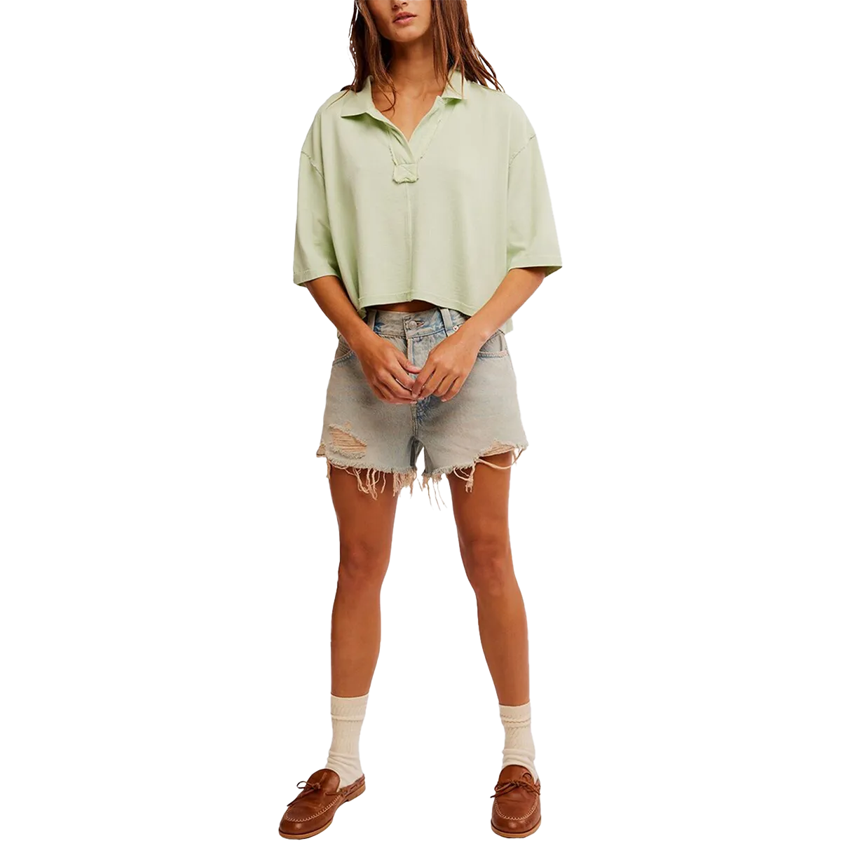 Casual Blouse Women's Denmark Polo