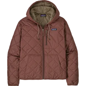 Easy Fit Women's Diamond Quilt Bomber Hoody