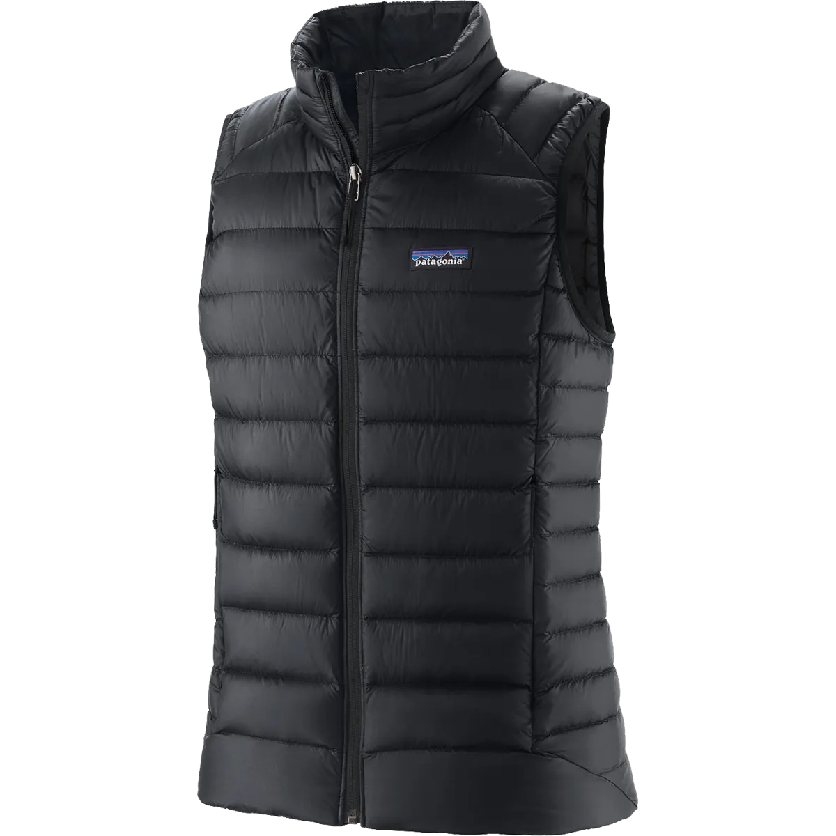 No Collar Women's Down Sweater Vest