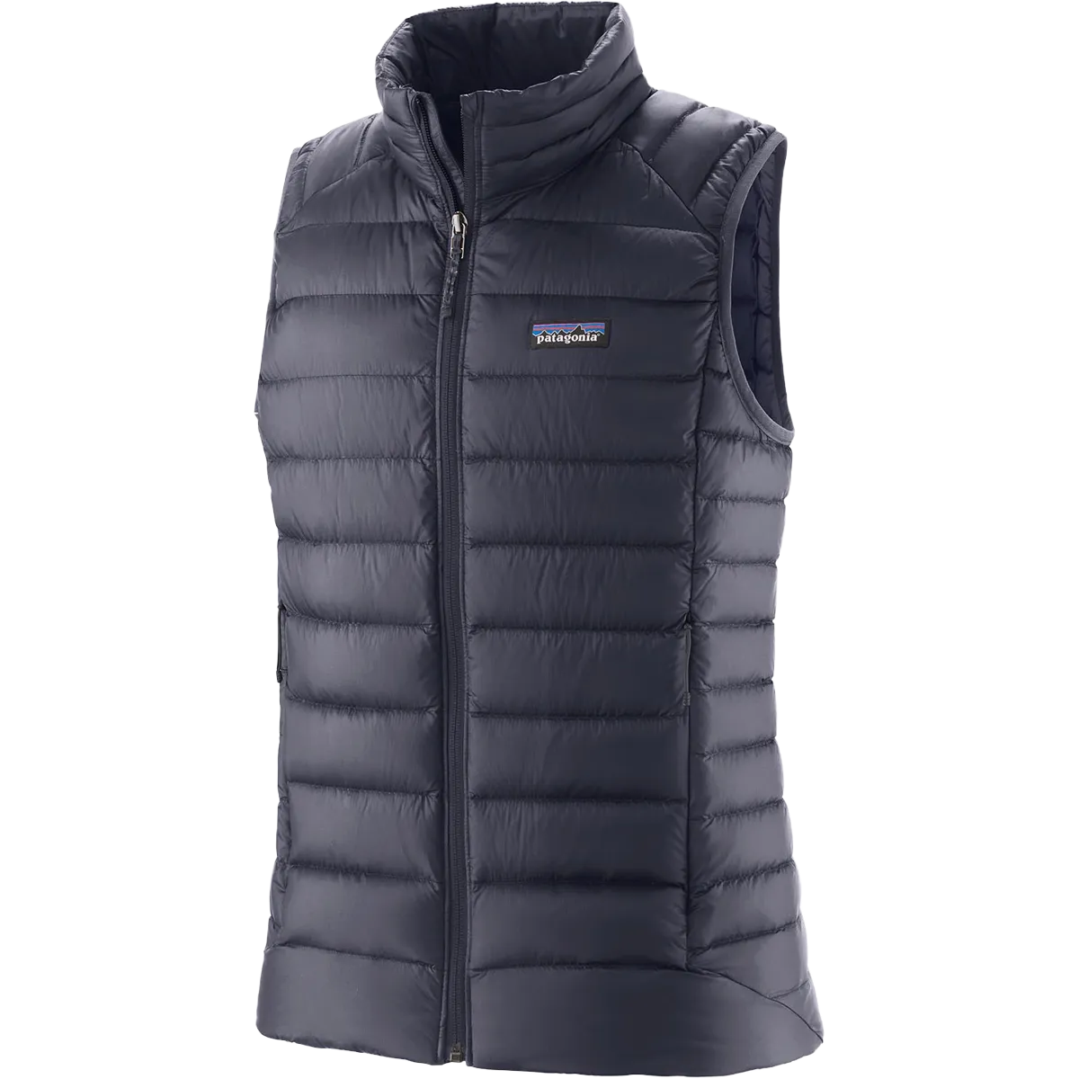 Two Way Zipper Women's Down Sweater Vest