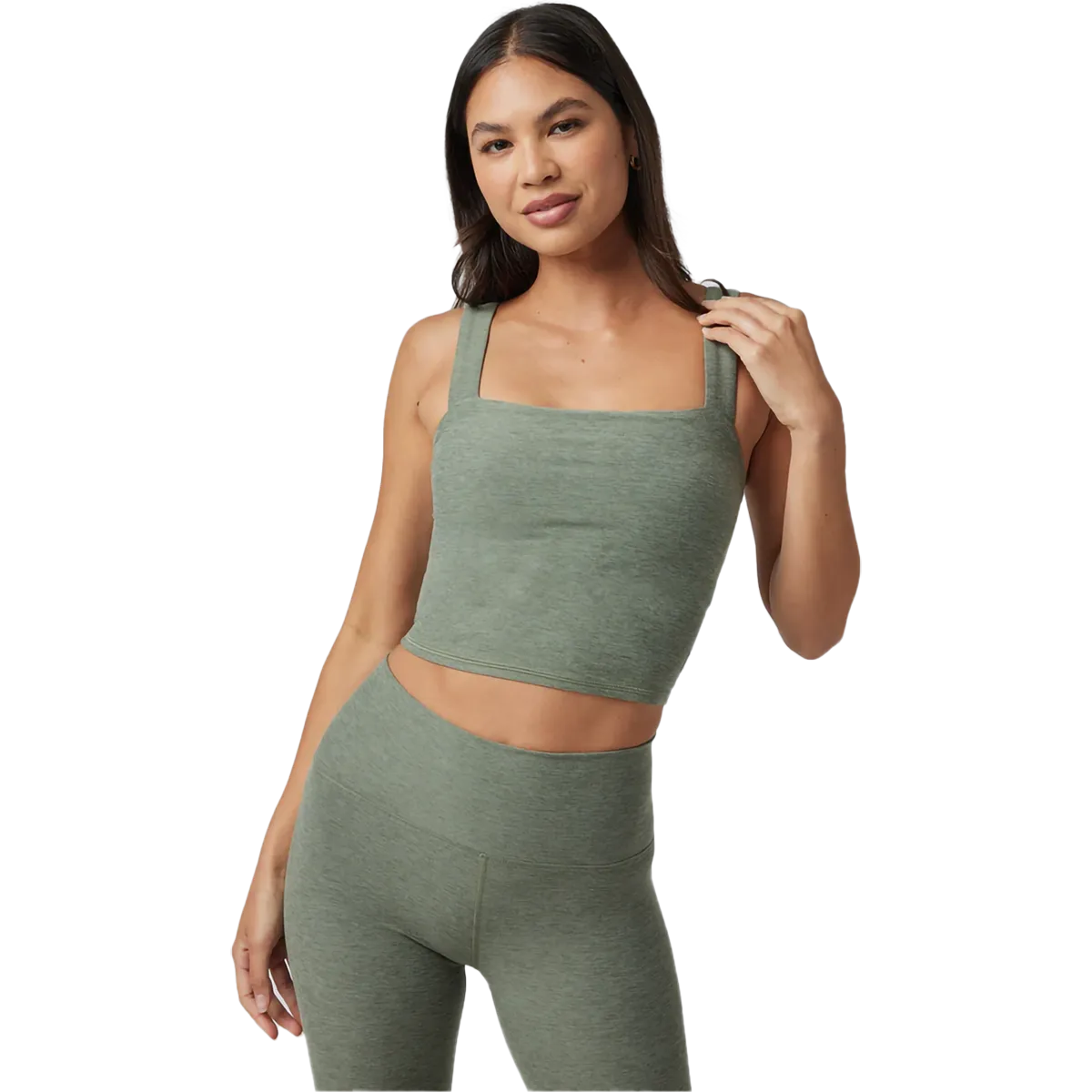 Women's Elevation Square Neck Tank Cozy Vibe Wear
