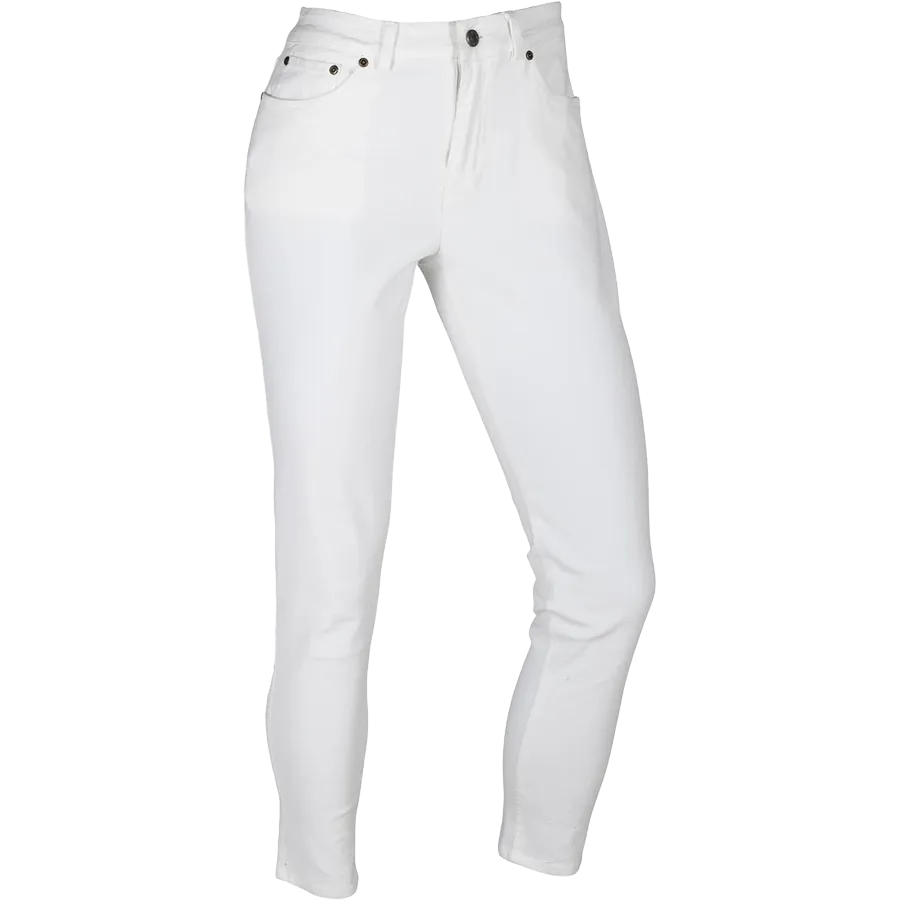 Breathable Lining Women's Emery Crop Jean Slim Fit