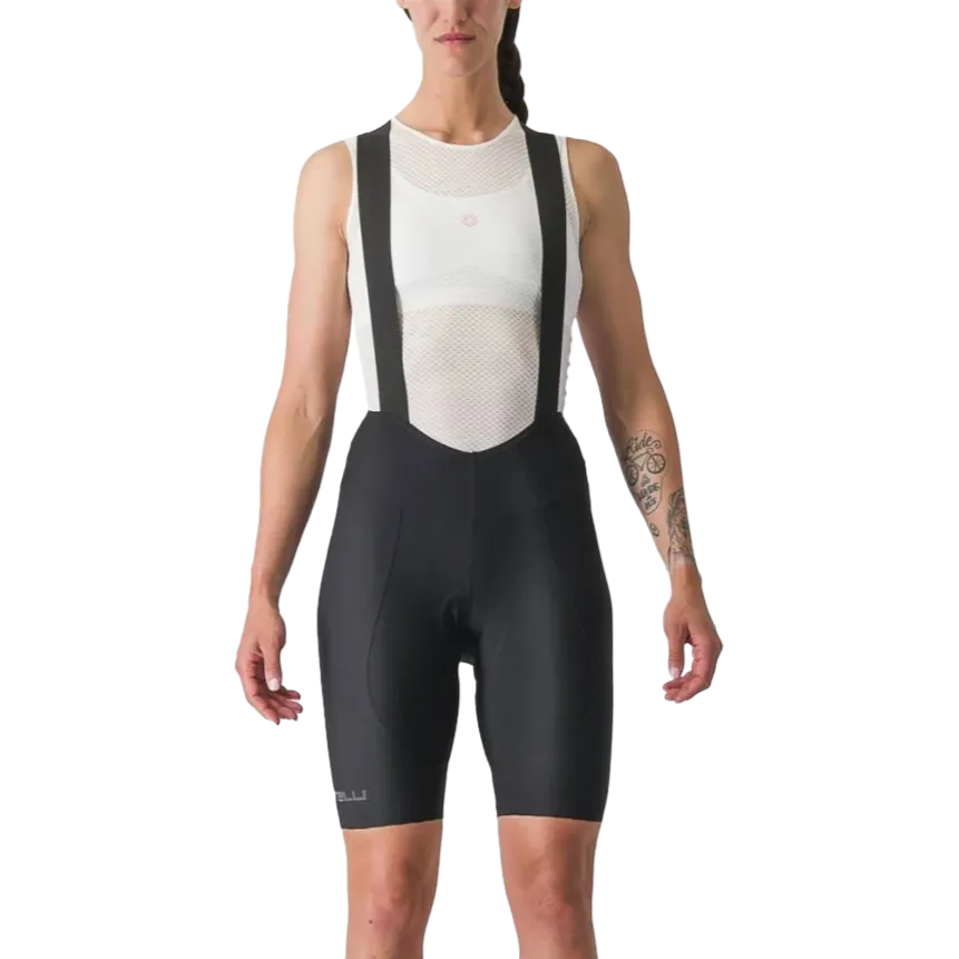 Women's Espresso DT Bibshort Quick Change Friendly