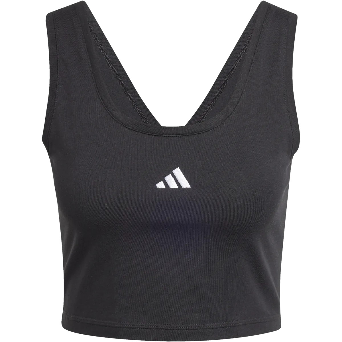 DroppedShoulder ComfortStretchFit Women's Essentials Small Logo Cotton Lifestyle Tank Top