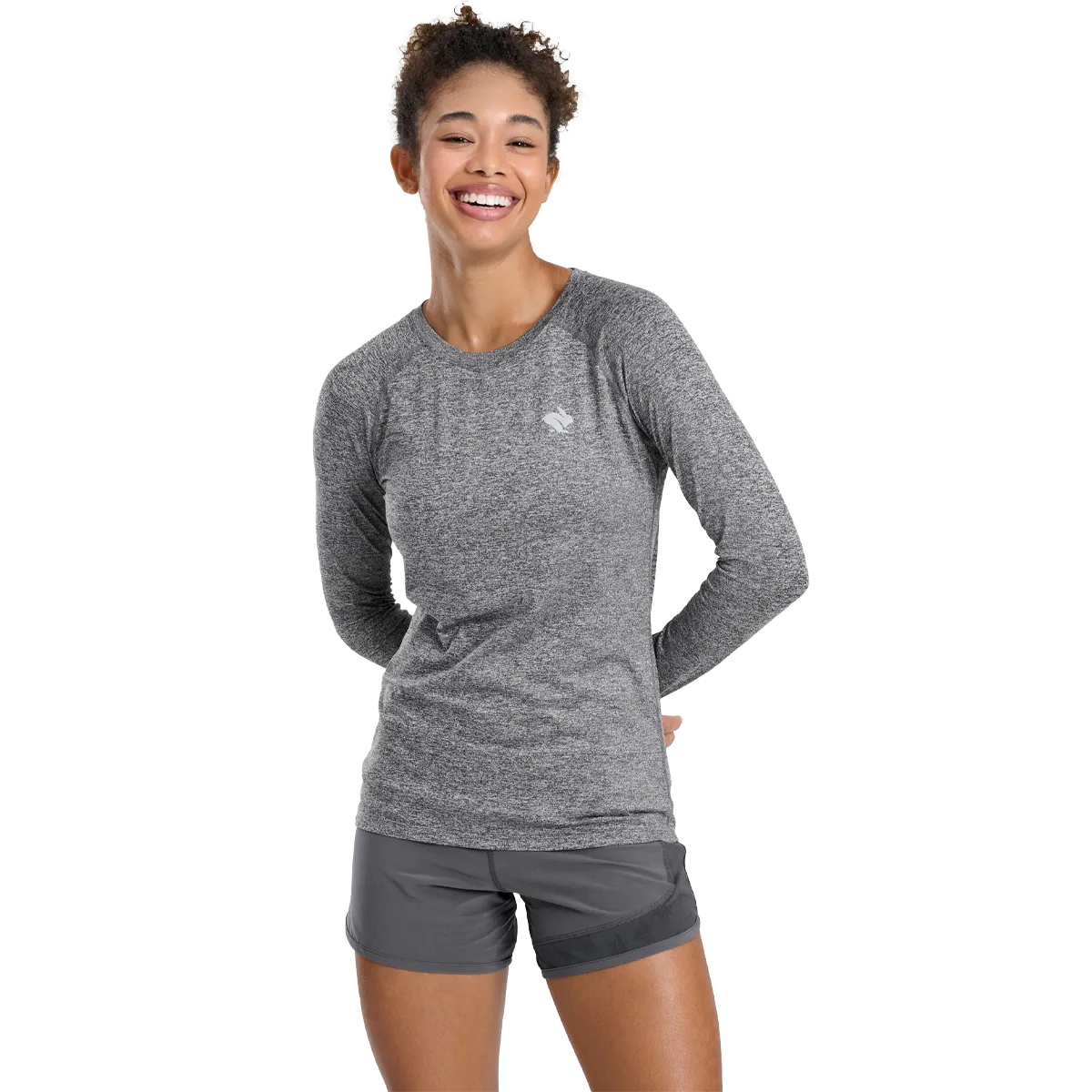 Recycled Material Blend Women's EZ Tee Long Sleeve