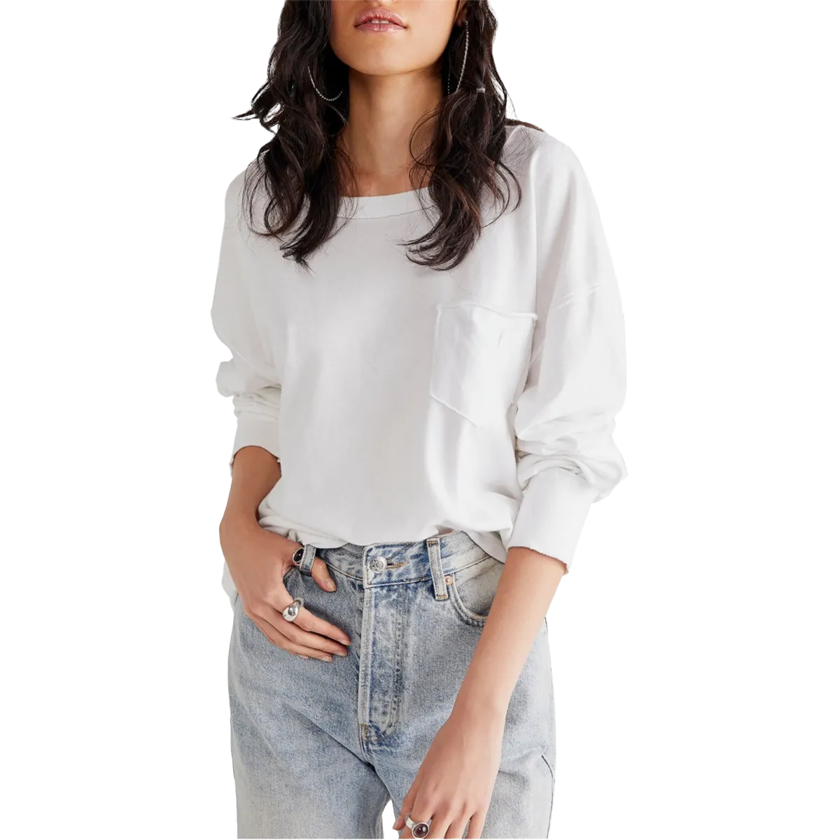 Women's Fade Into You Long Sleeve Casual Sweater Smooth Stitching