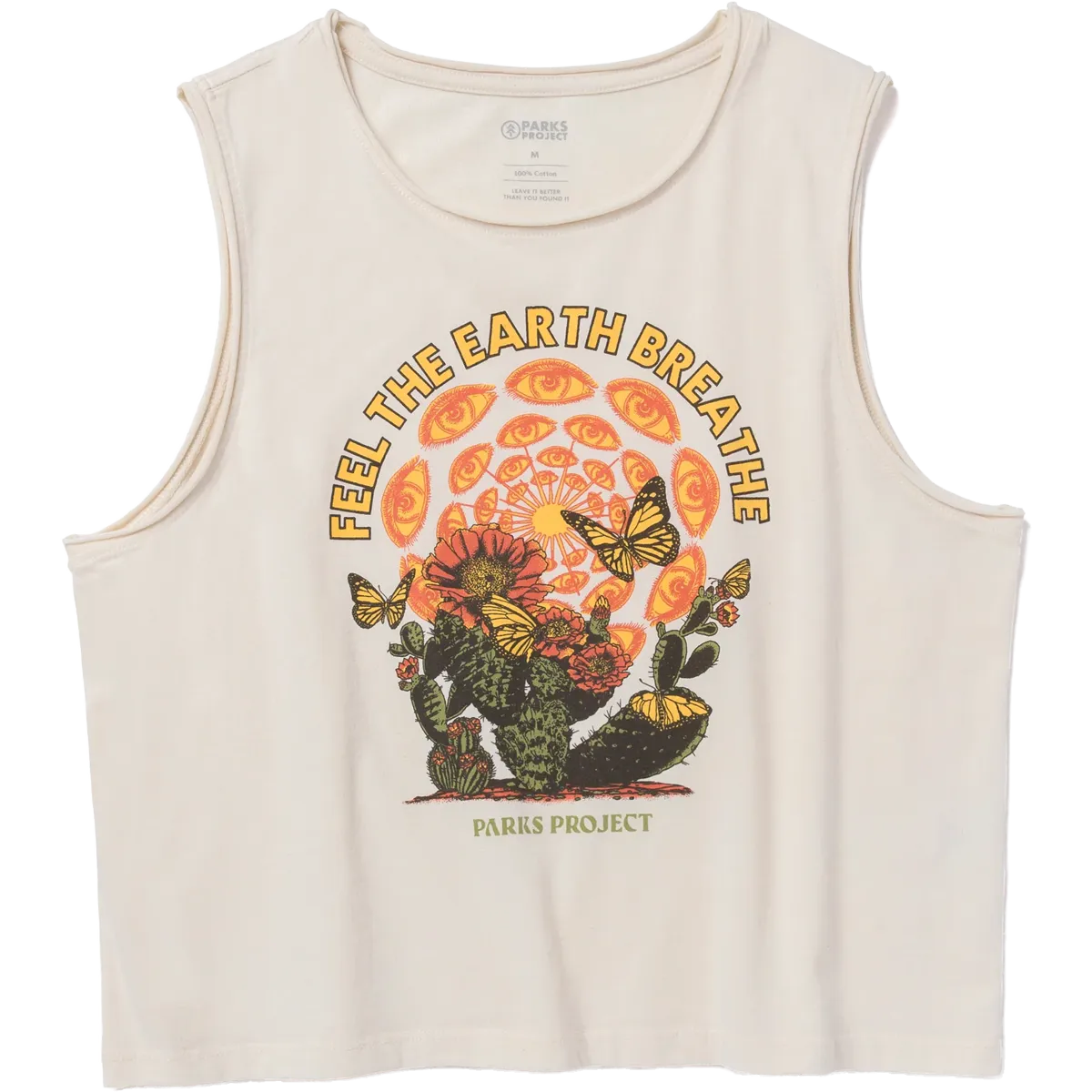 Women's Feel the Earth Breathe Butterfly Tank AntiStaticFinish