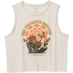 Casual Wearable Versatile Layering Piece Women's Feel the Earth Breathe Butterfly Tank