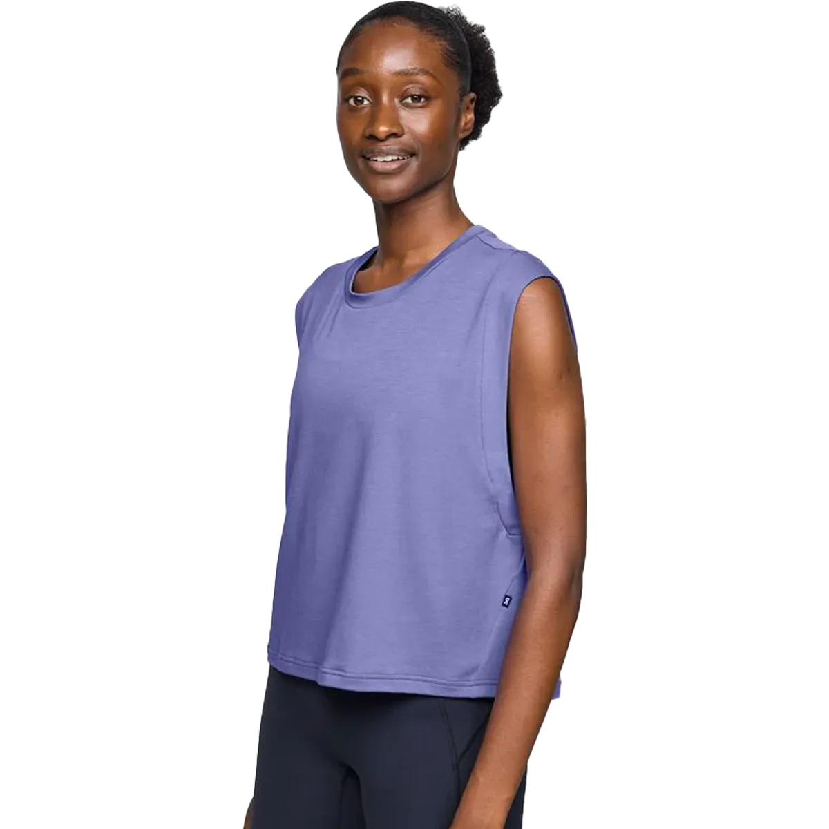 Women's Focus Crop TactileWeave MoistureWicking Material