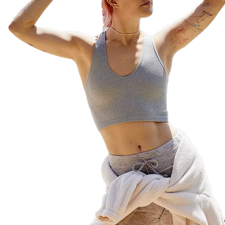 Women's Free Throw Crop Cotton Blend Bohemian style