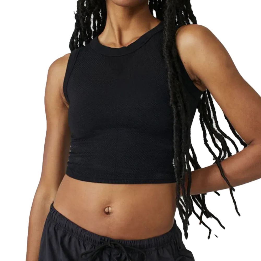 Women's Free Throw Muscle Tank RibbedNeckline