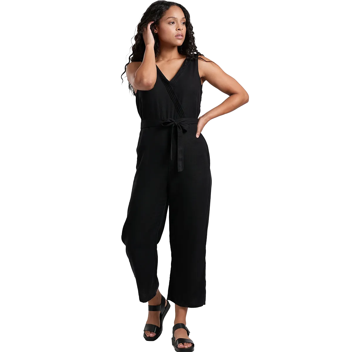 Women's Fresco Jumpsuit Adjustable drawstring Soft Palette