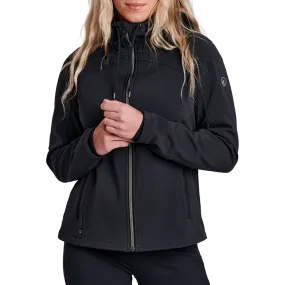 Odor Resistant Coating Hydrophobic Treatment Women's Frost Softshell Hoody