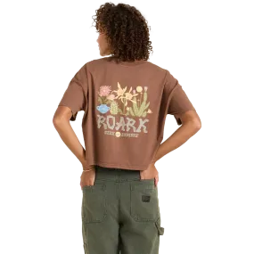 Women's Garden Seek Boxy Crop Wrinkle Resistant