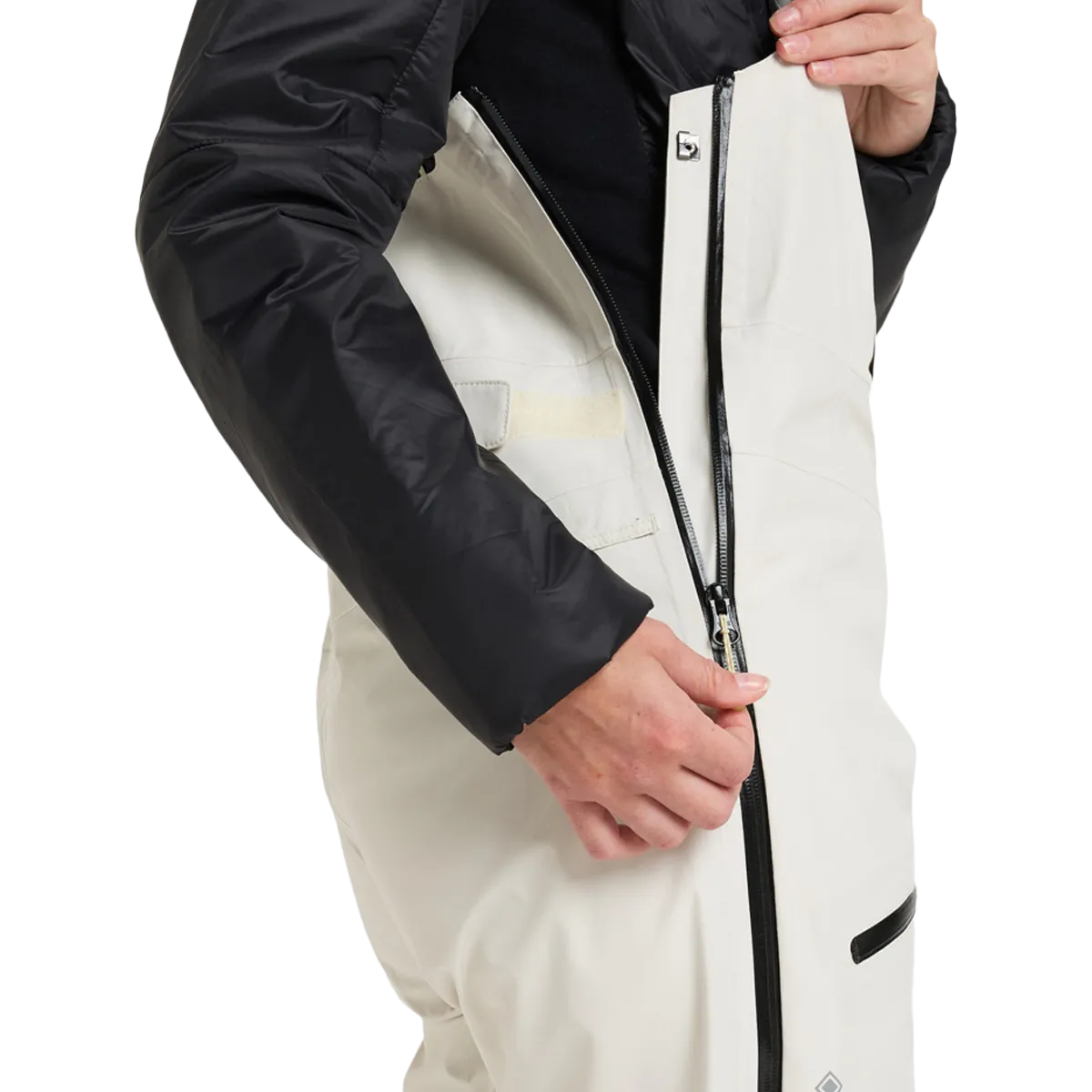 Women's Gore-Tex Lunalite 3L Bib Pant Wool blend Checked