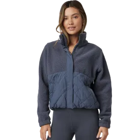 Fringe Detail Women's Highlands Sherpa Jacket