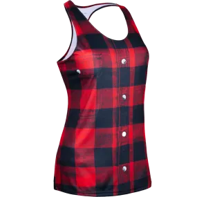 Women's Interval Singlet High Collar Design