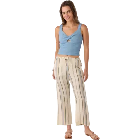 Textured Weave Pattern Non Restrictive Collar Women's Jayde Tank