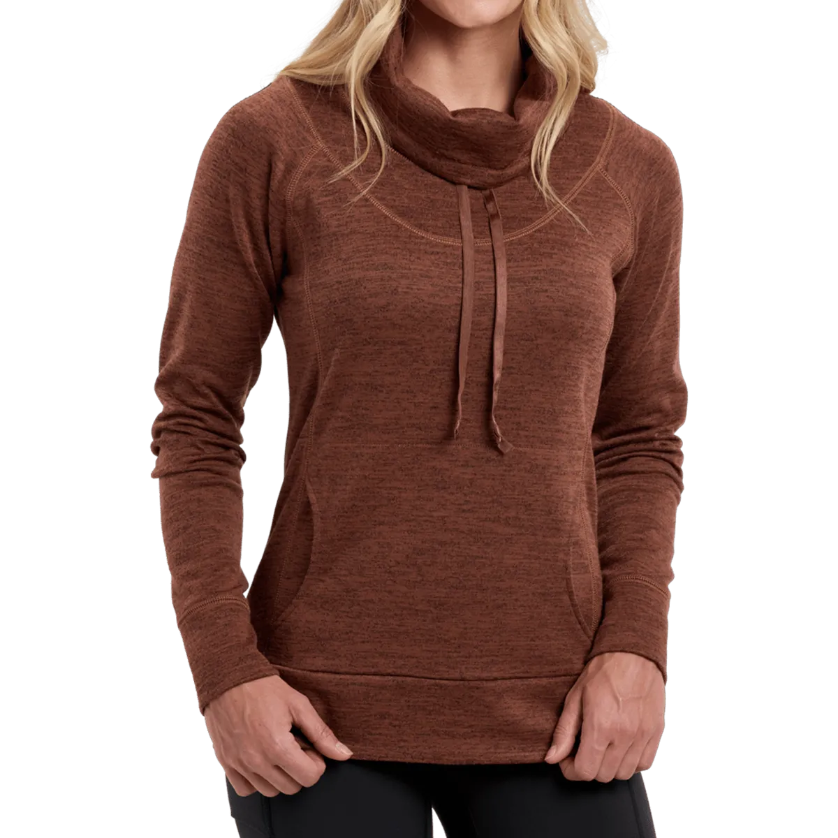 Breathable Membrane Soft Interior Coating Women's Lea Pullover