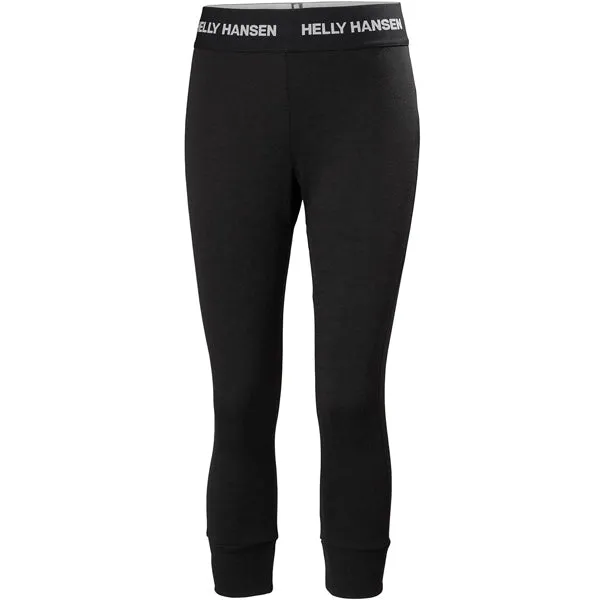 Women's Lifa Merino Midweight 3/4 Pant Flexible Hem Bands Easy Care Material