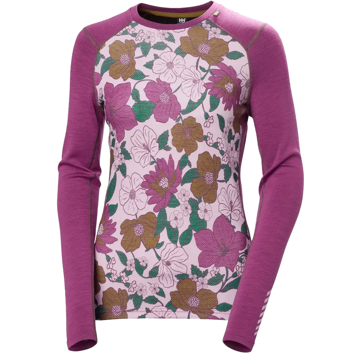 Women's LIFA Merino Midweight Graphic Crew Easy Style simple design