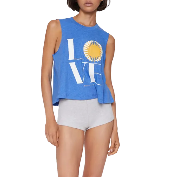 Women's Love Crop Tank City Smart