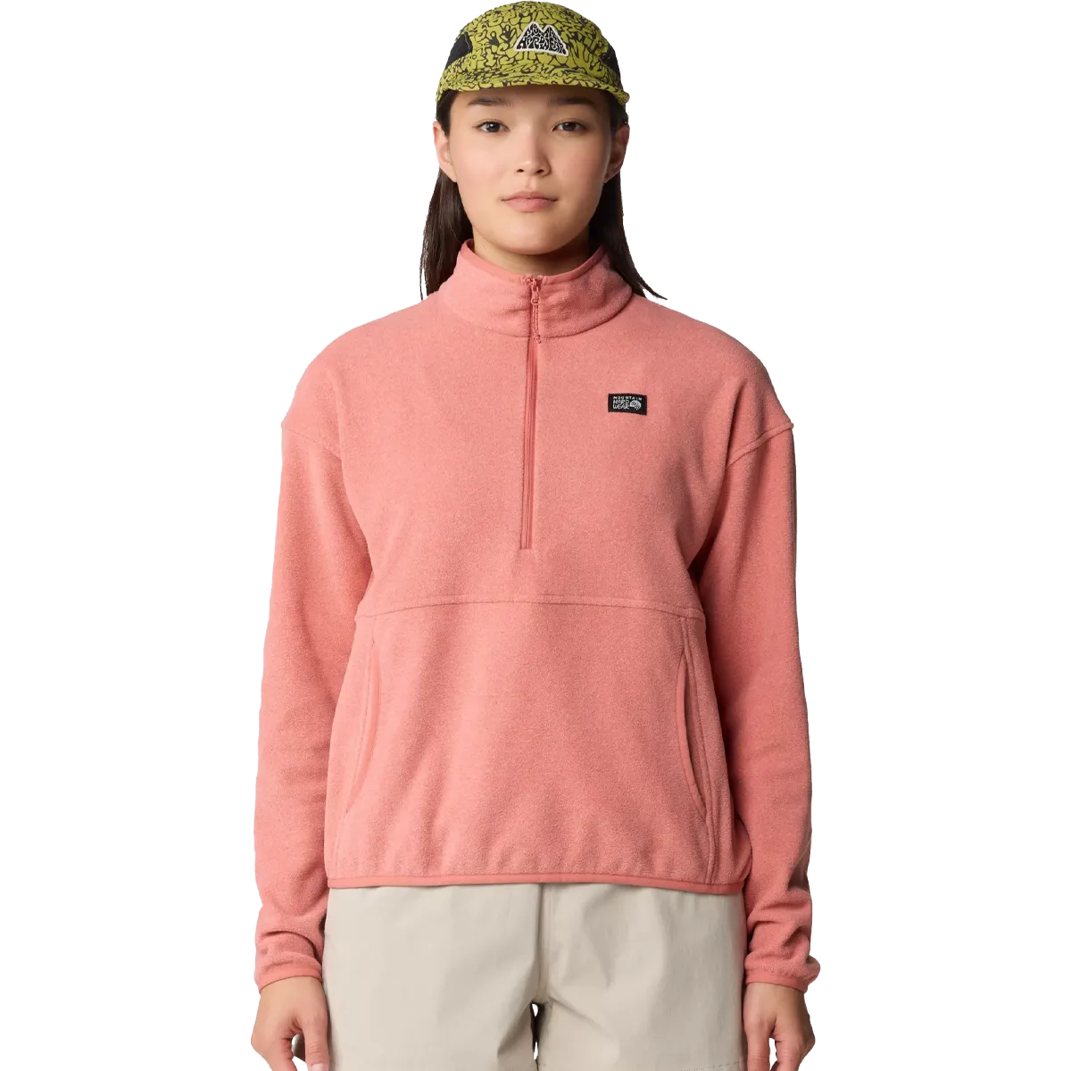 Chill Look AdjustableHood Women's Microchill Half Zip
