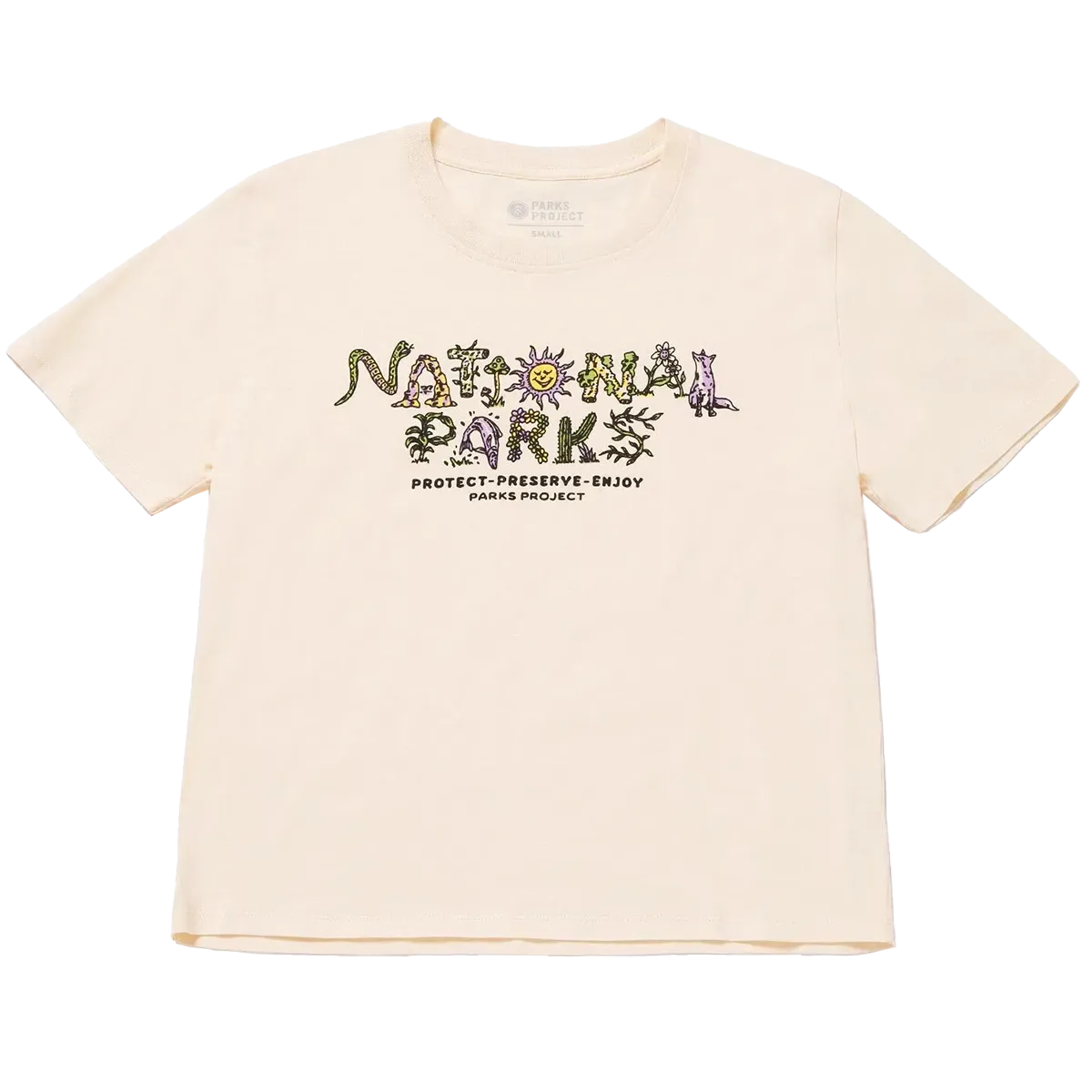 Women's National Parks 90s Doodle Tee Functional Style