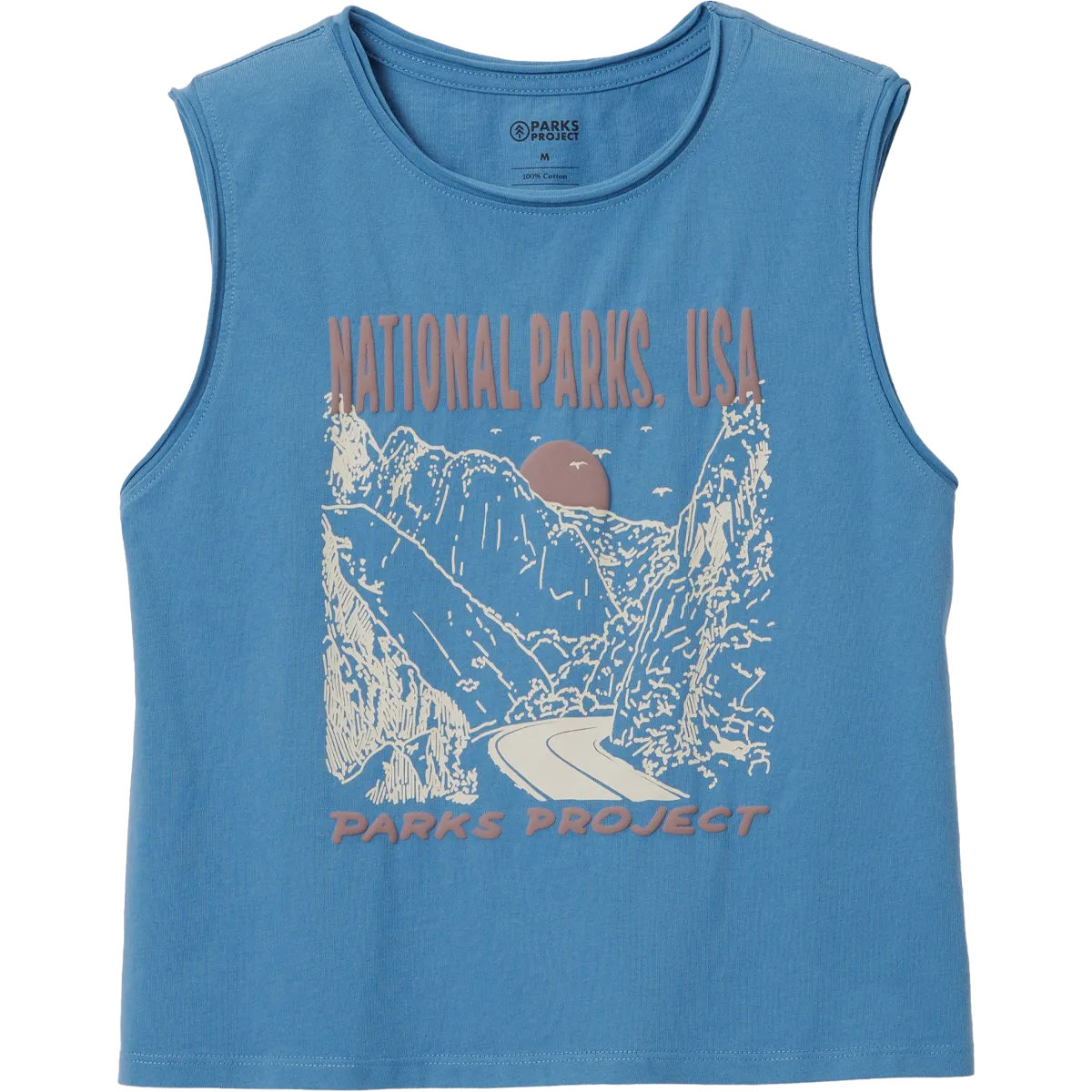 Quick Release Hem Women's National Parks Puff Print Tank