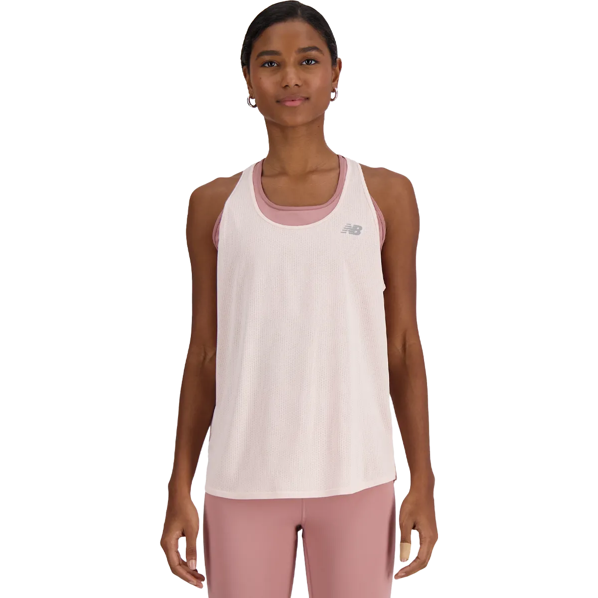 Flexible Ribbing Sustainable Production Certified Women's NB Athletics Tank