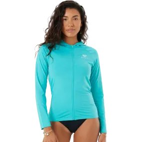 Women's New Essentials Hoodie Zipped ElasticEdgeBinding FrenchTerryTexture
