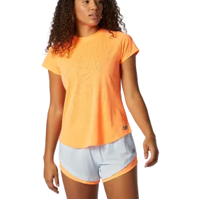 Women's NYC Half Q Speed Fuel Jacquard Short Sleeve Essential Wear