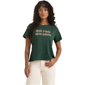 Women's Open Roads Everyday Tee Soft and Relaxed Versatile Wardrobe Piece