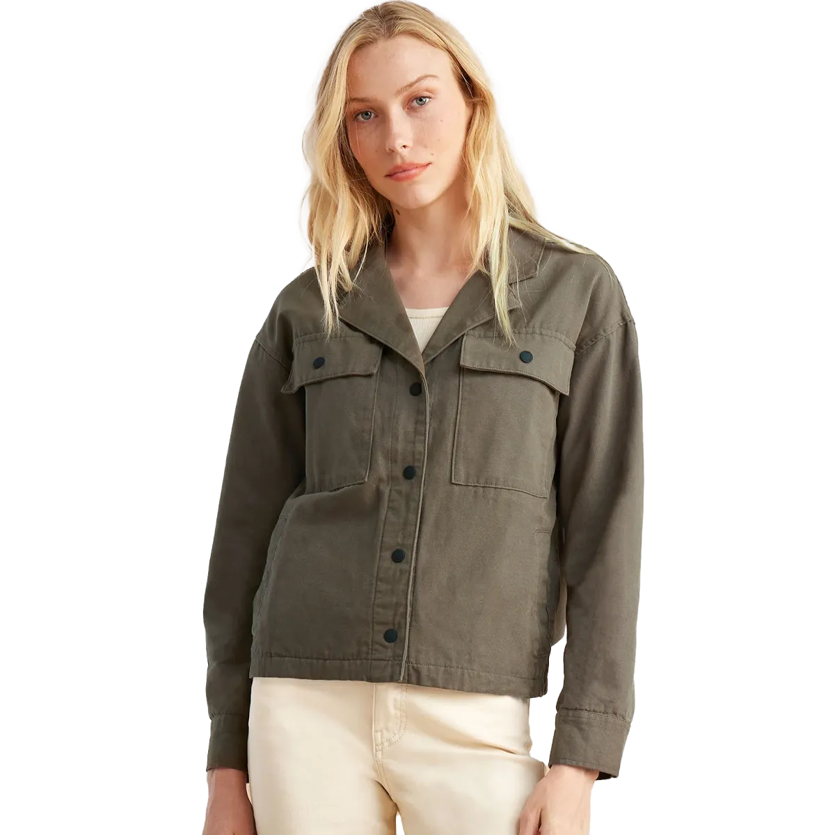 Elastic Hem Adjustment Dual Layer Insulation Women's Passport Jacket