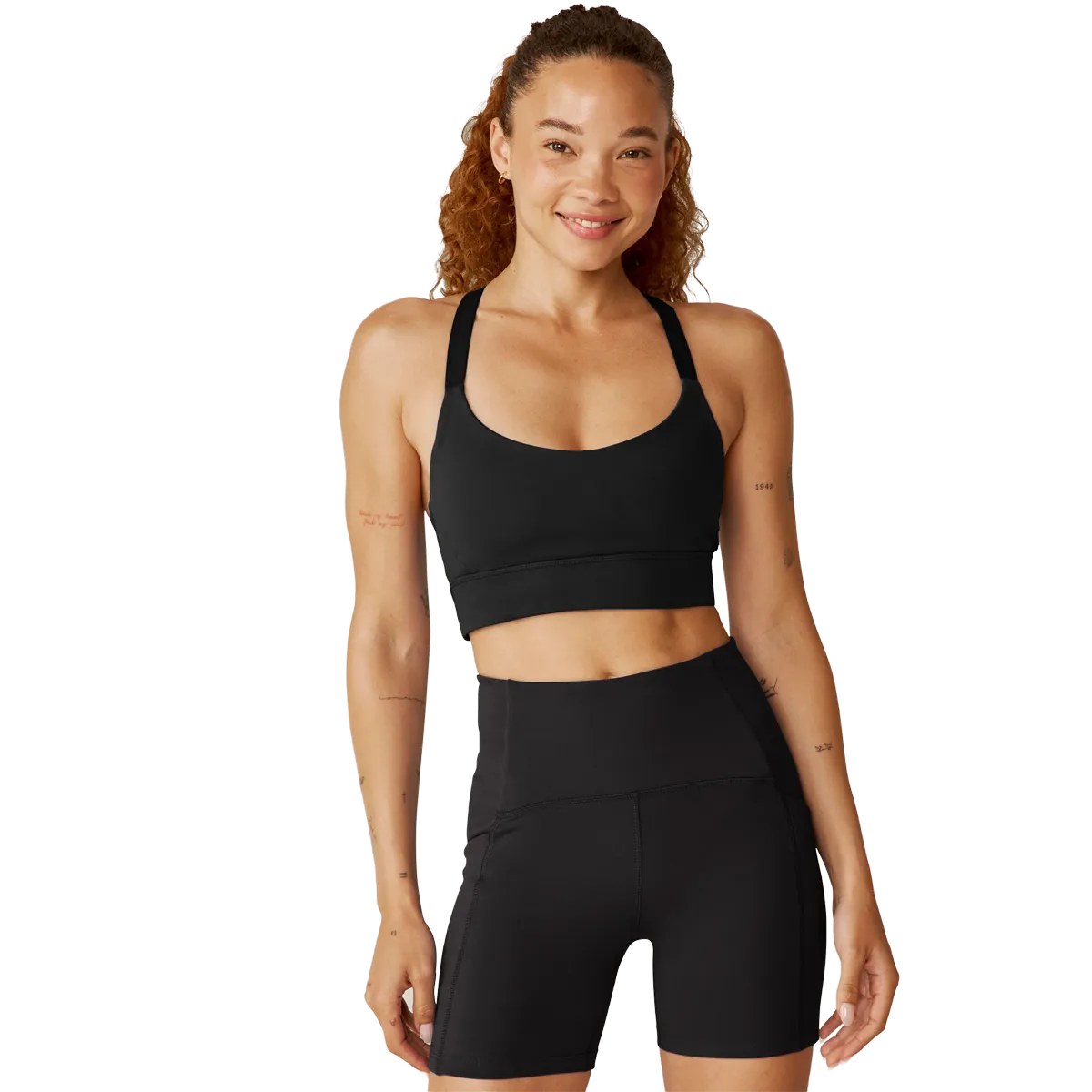 Women's PowerBeyond Strive Long Line Bra Taped Neckline