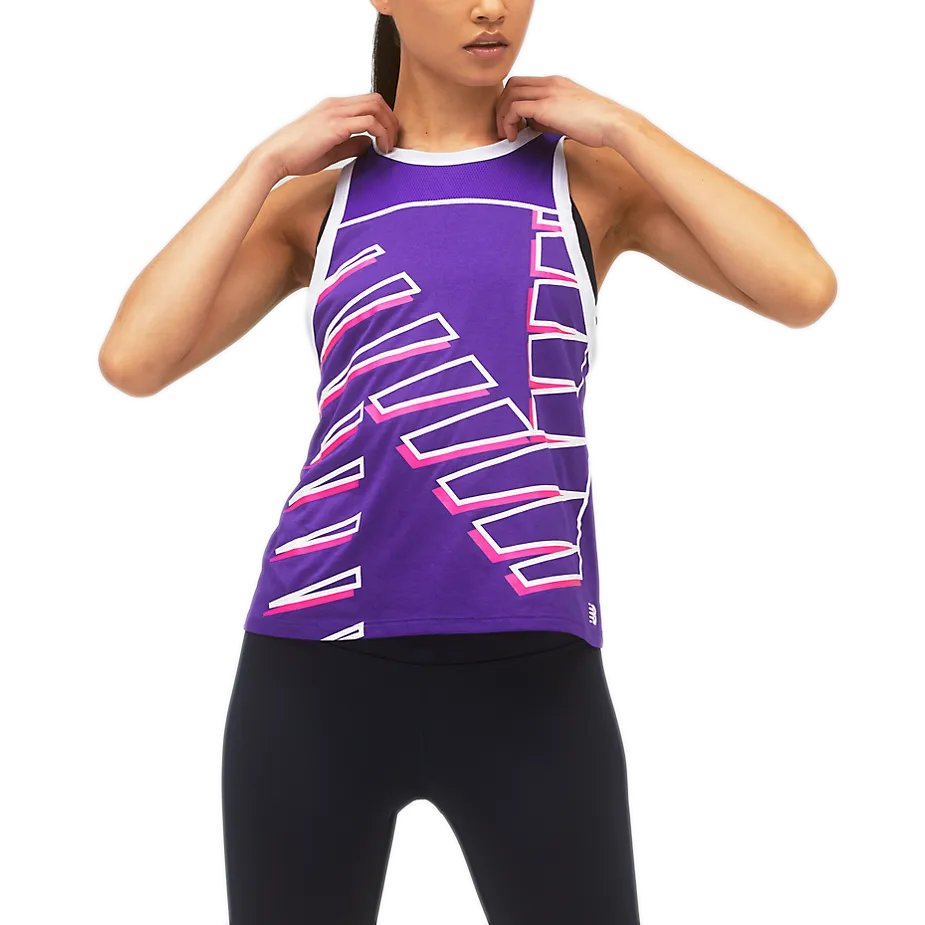 elastic waistband Women's Printed Fast Flight Tank