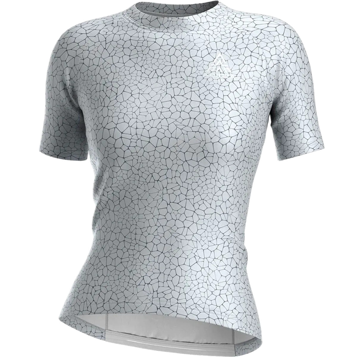 Women's Quartz Short Sleeve Tech Shirt RollUpCuff Minimalist Collar