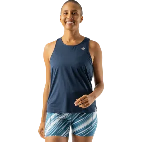 Printed Hoodie Hidden Ventilation Zones Women's Race Pace Tank