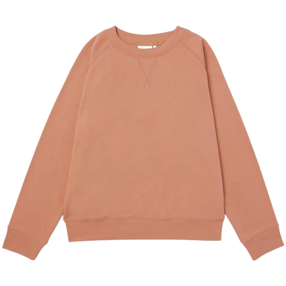 Relaxed Knit Casual Style Women's Recycled Fleece Sweatshirt