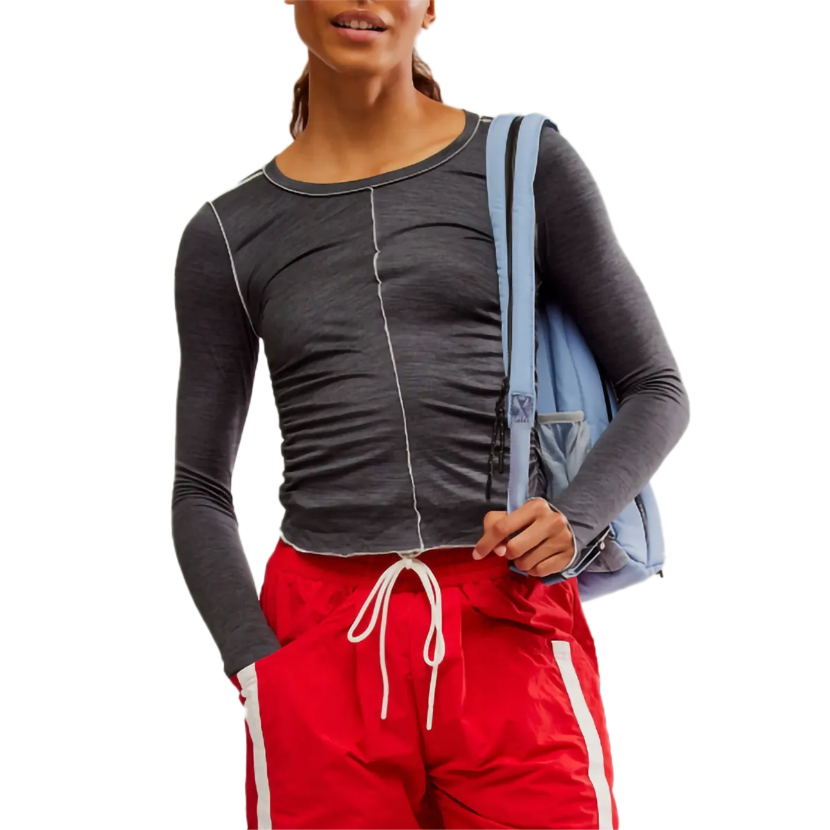 Women's Right on Run Long Sleeve Layer BondedEdges StretchMaterial