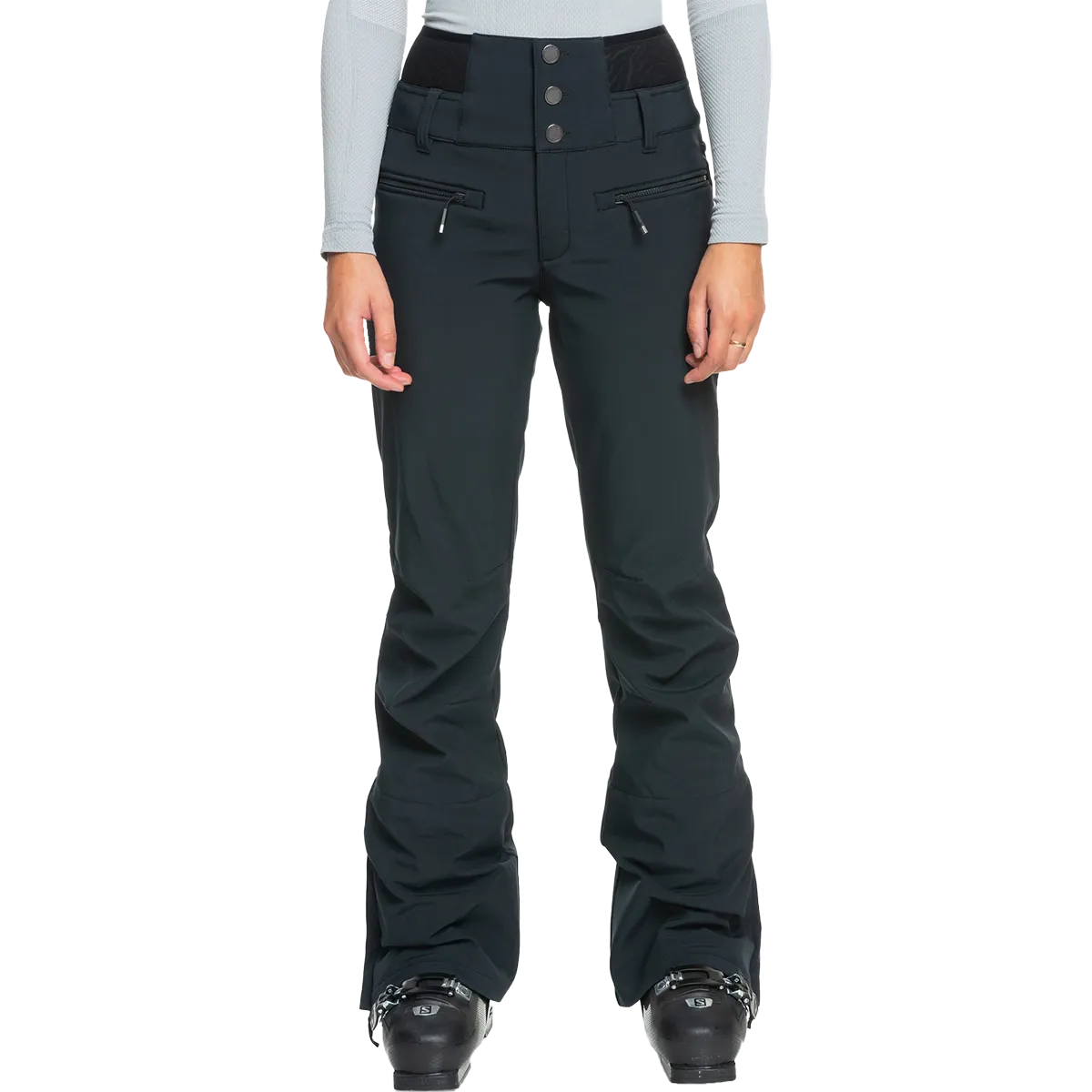 Feminine Fit Basic Look Women's Rising High Pant